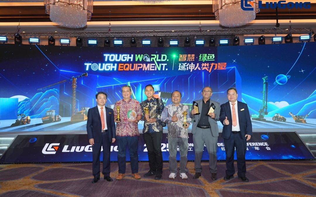 PT Panca Traktor Indonesia Raih 5 Penghargaan Bergengsi di LiuGong Global Dealer Conference 2025